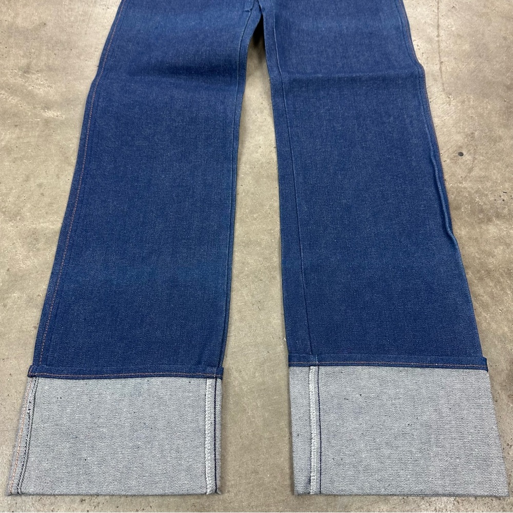 Vintage Deadstock Wrangler hard blue jeans - Picture 4 of 6